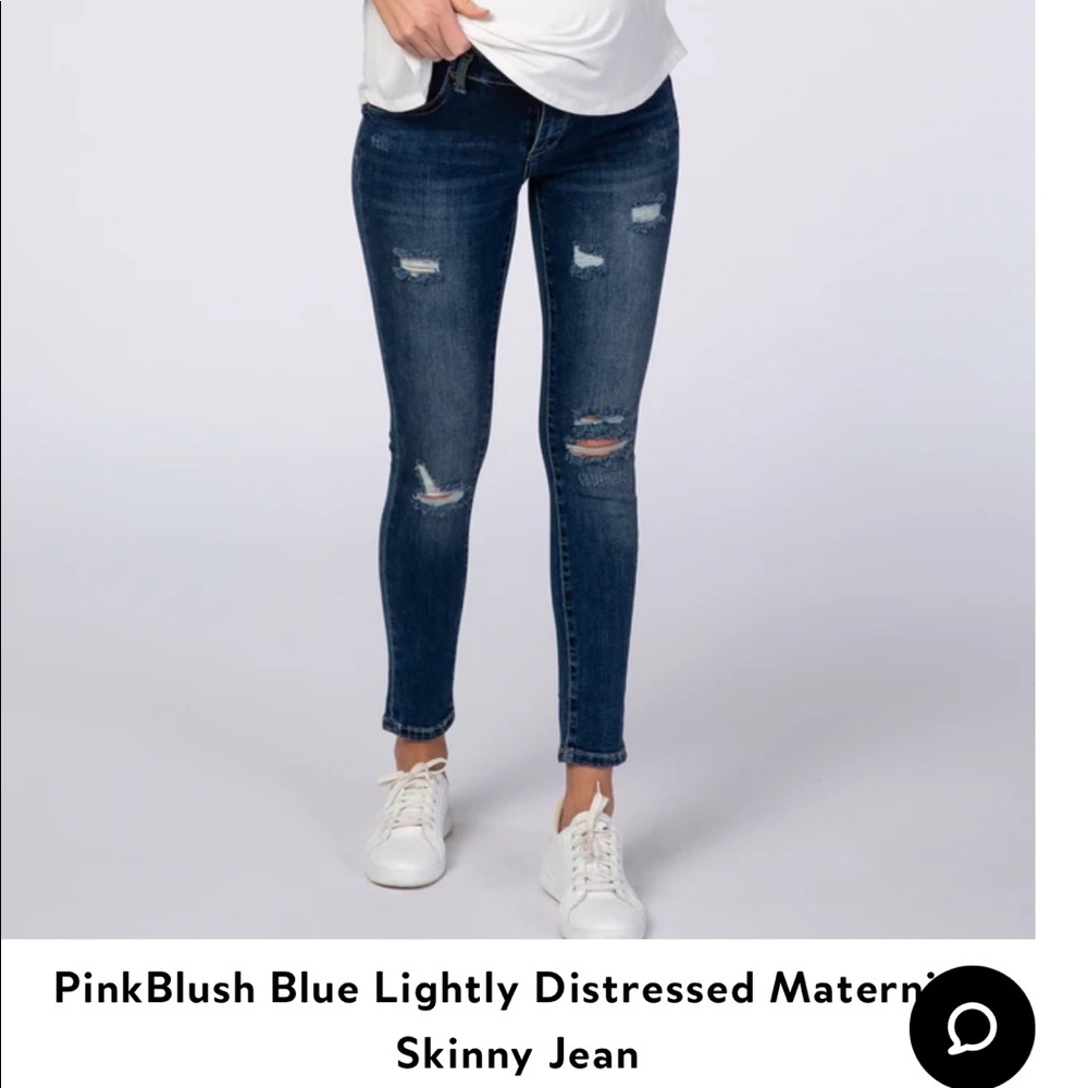 Maternity side panel Jeans